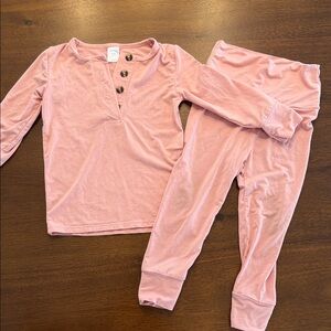 Lou Lou & Company Soft Pink Kids Matching Set